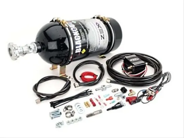 100-250HP Blackout Universal Race EFI Wet Nitrous Kit ZEX82037B