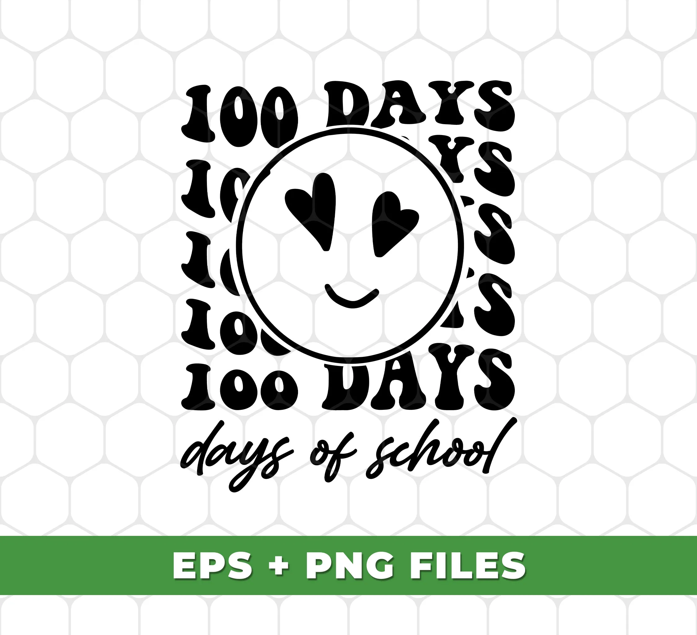 100 Days Of School, Love School, Student Gift, Teacher Gift, Digital Files, Png Sublimation