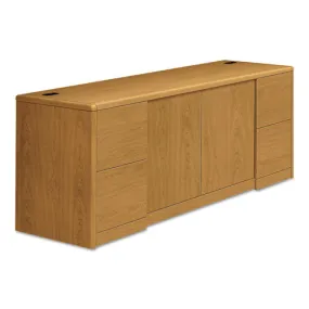 10700 Series Credenza W-doors, 72w X 24d X 29.5h, Harvest