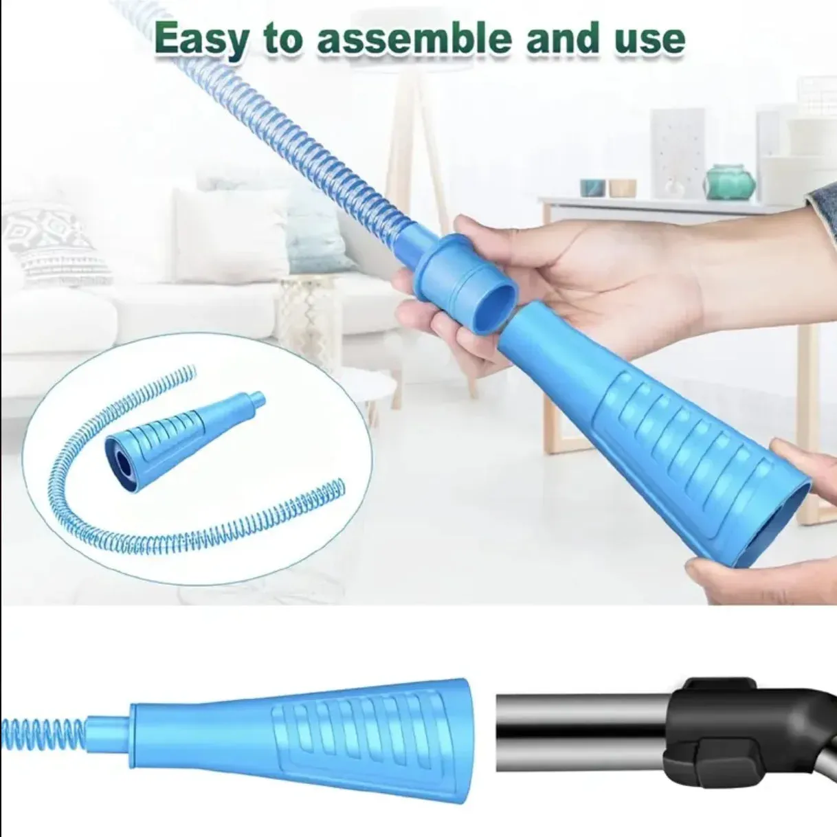 1pc Dryer Vent Cleaner Kit Vacuum Attachment Bendable Dryer Lint Remover Dryer Lint Screen Cleaning Hose