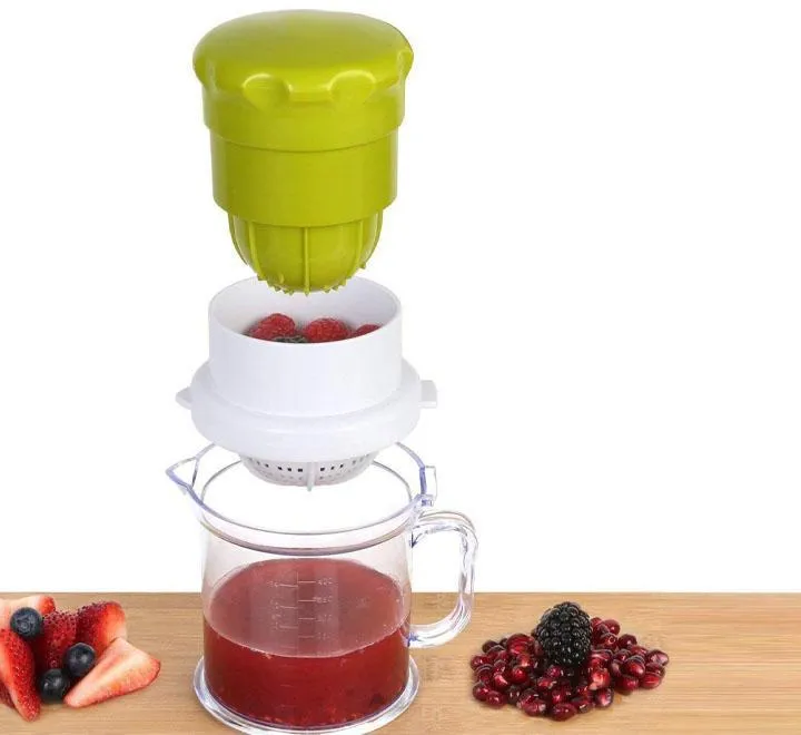 2 in 1 Multi Use Manual Hand Press Fruit Juicer