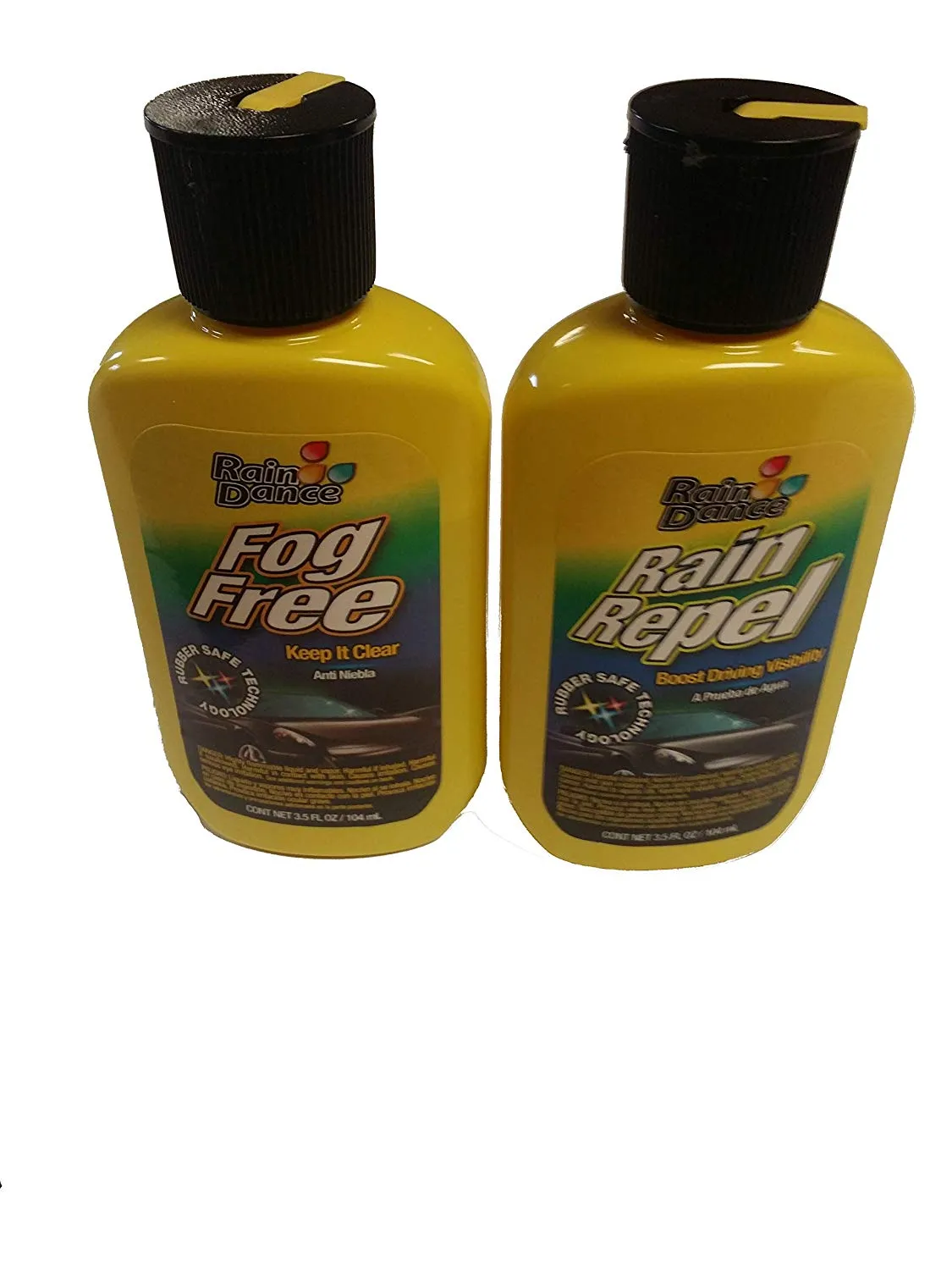 2-Pack Fog-Free and Rain Repel Formula