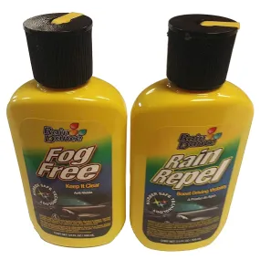 2-Pack Fog-Free and Rain Repel Formula