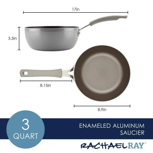 3-Quart Cook   Create Nonstick Saucier Pan