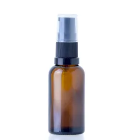 30ml Amber Glass Serum Pump Bottle