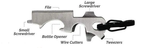 8 in 1 KEY GADGET CAN OPENER