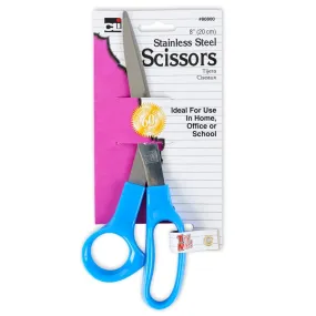 8In Economy Scissors 1/Card (Pack of 12)