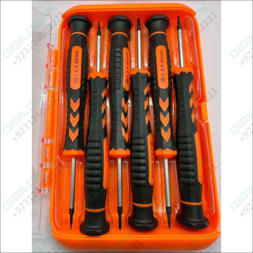 91024 6pcs Professional Mobile Repairing Tools Screwdrivers Set Kit Pack