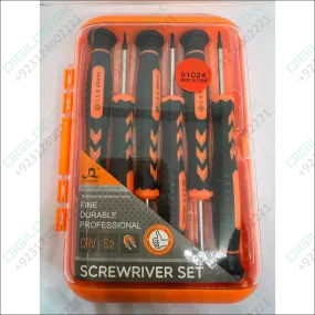 91024 6pcs Professional Mobile Repairing Tools Screwdrivers Set Kit Pack