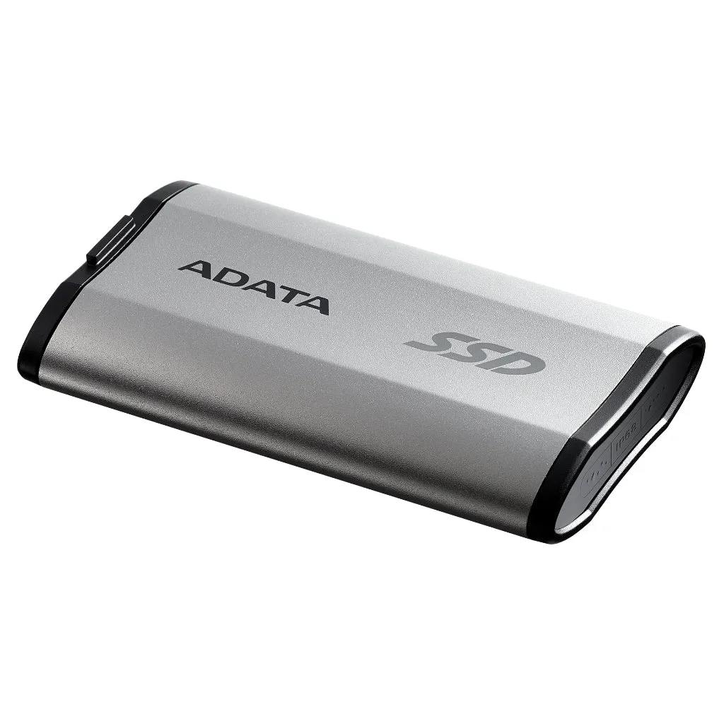 Adata SD810 External SSD Type-C 20Gbps USB 3.2 Gen2x2 Black / Titanium Grey - (500GB / 1TB / 2TB) compatible with PS5