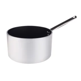 Agnelli Aluminum 5mm Nonstick Saucepan With Stainless Steel Handle, 13.2-Quart