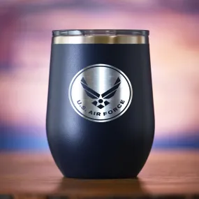 Air Force Stemless Wine Travel Tumbler