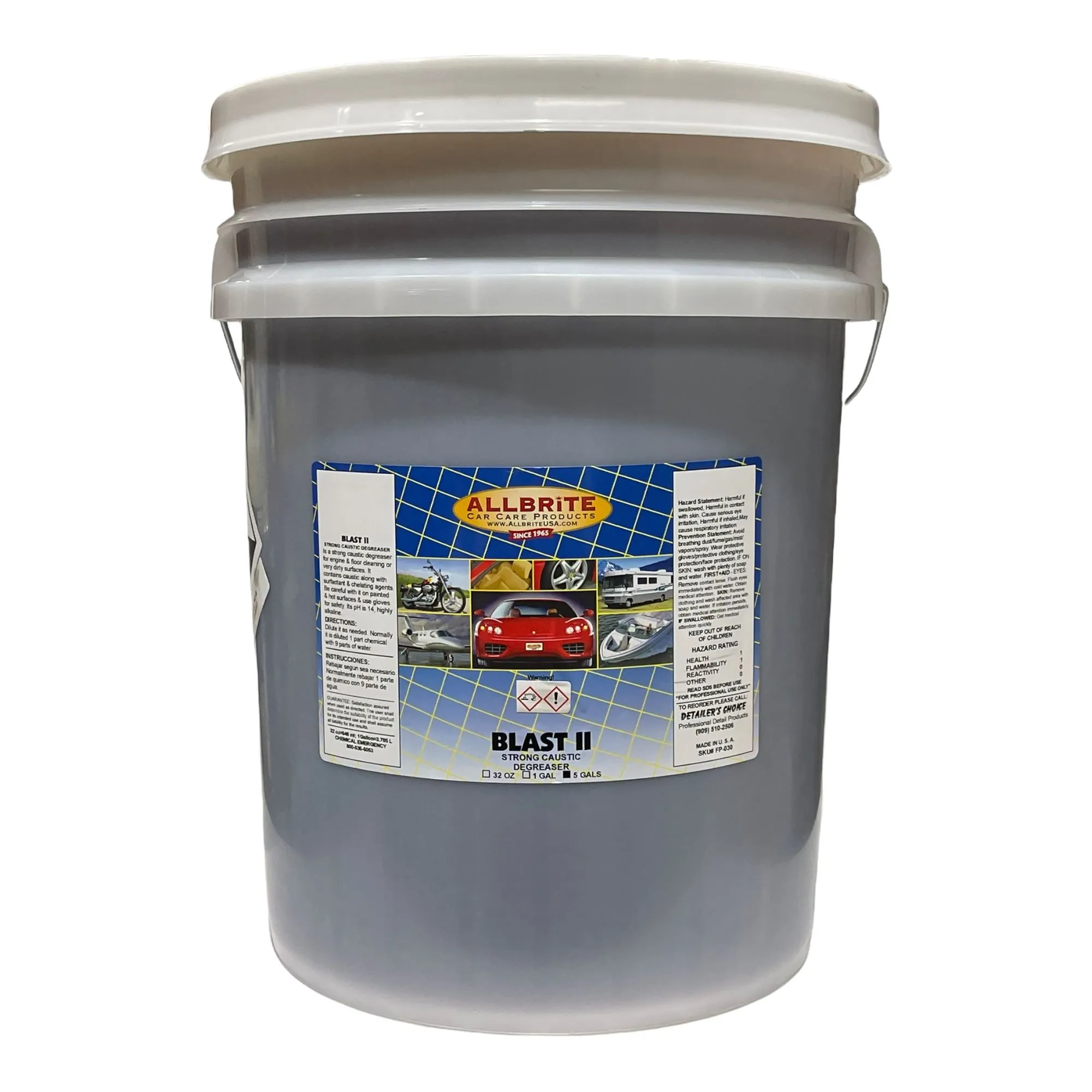 Allbrite Blast II Strong Caustic Degreaser