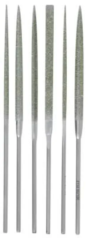 Apex Tool Group Needle File Sets, Cut 4, 5 1/2 in, 37404