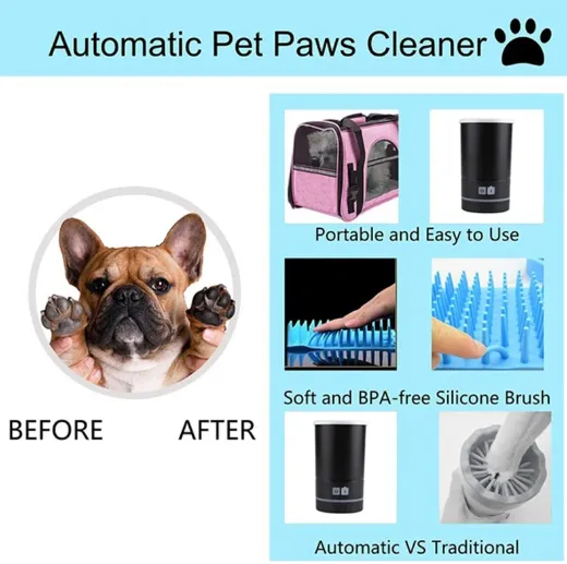 Automatic Pet Paw Cleaner