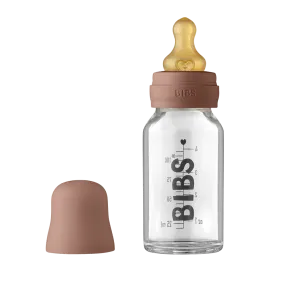 Baby Glass Bottle Complete Set 110ml - Woodchuck