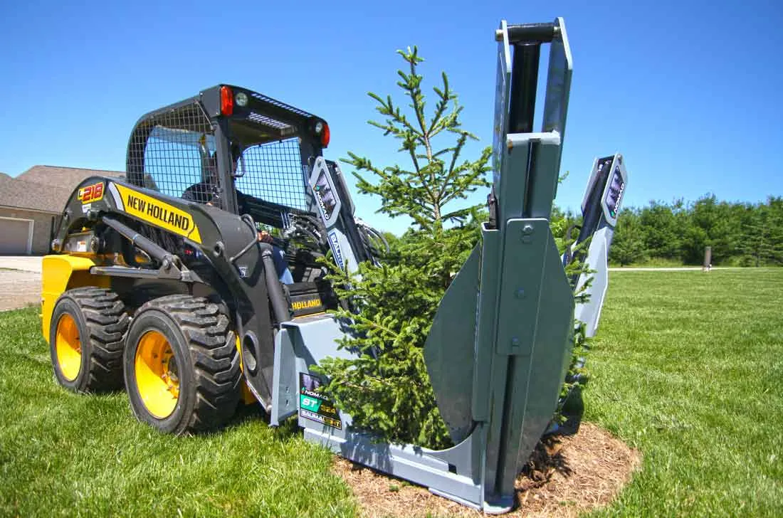 Baumalight Tree Spade Small Fixed Compact | Model ST324/D003430 | Capacity 24" Root Ball | For Telehandler