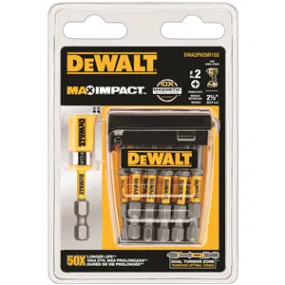 Bit Drill Driver Dewalt Max Impact PH2 Phillips Pack 15