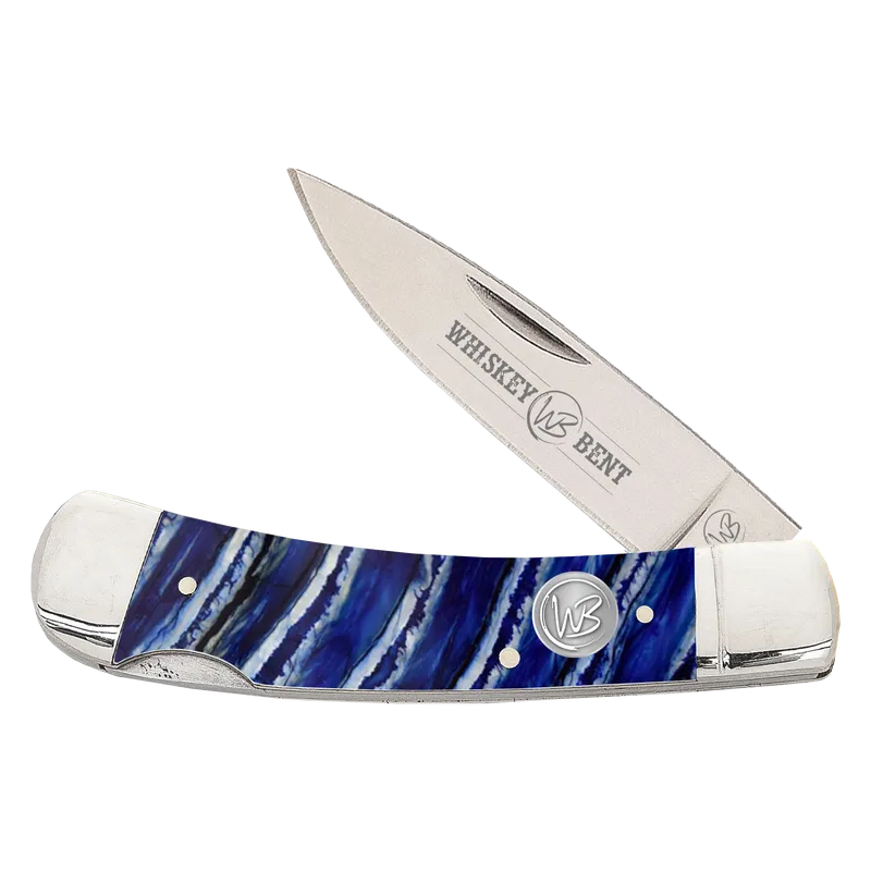 Blue Mammoth Lockblade Knife