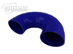 BOOST Products Silicone Elbow 180 Degrees, 30mm (1-3/16") ID, Blue