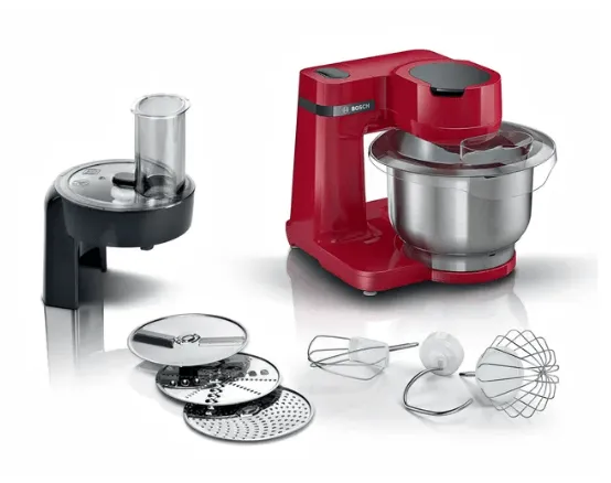 Bosch MUMS2ER01 Kitchen machine MUM Serie 2700 W Red, Red