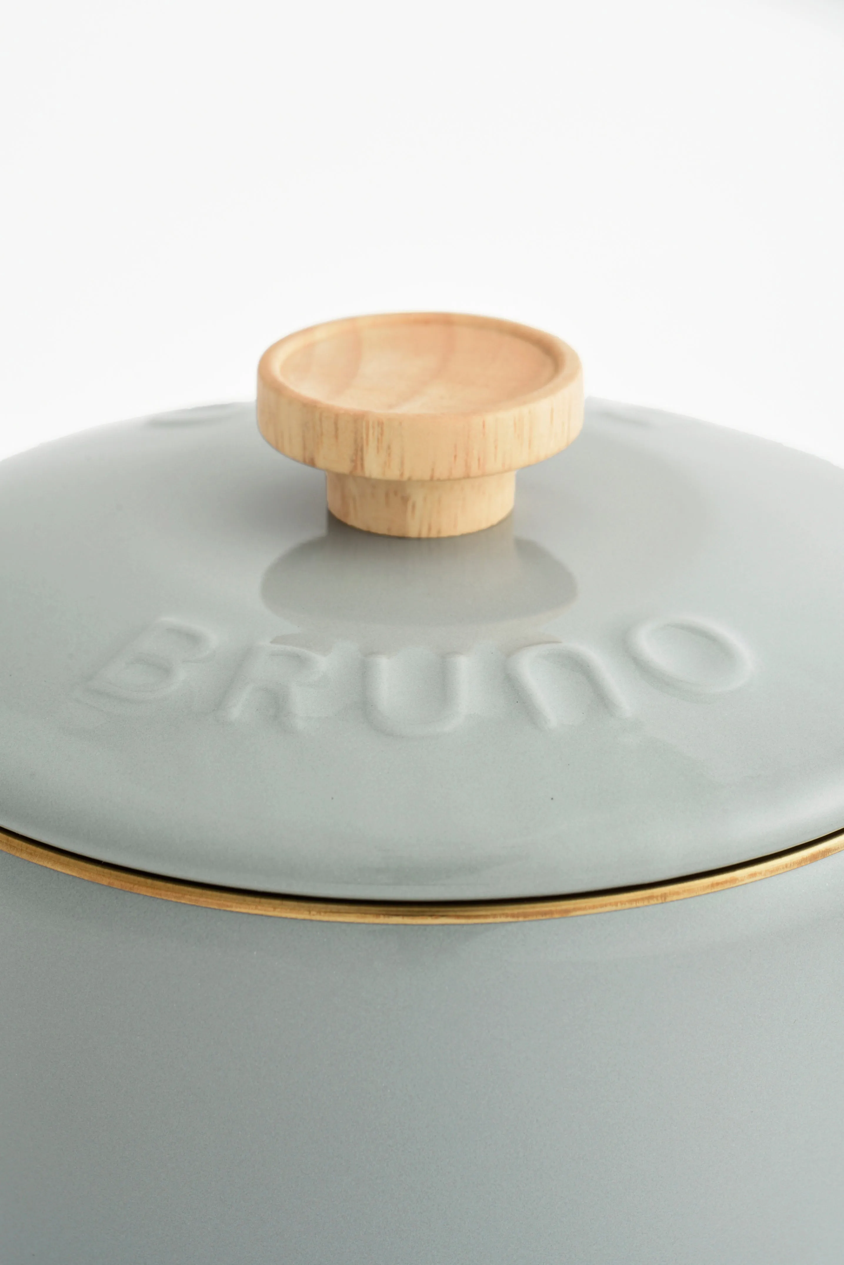 BRUNO x Fujihoro Enamel Saucepan (16cm) - Greige