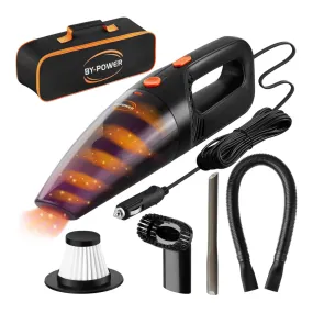 By-Power Car Vacuum Cleaner With Extensions & Filters