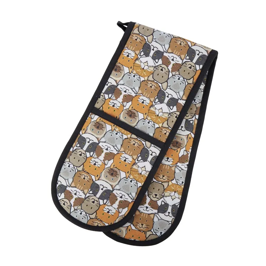 Cat Collective Double Oven Glove