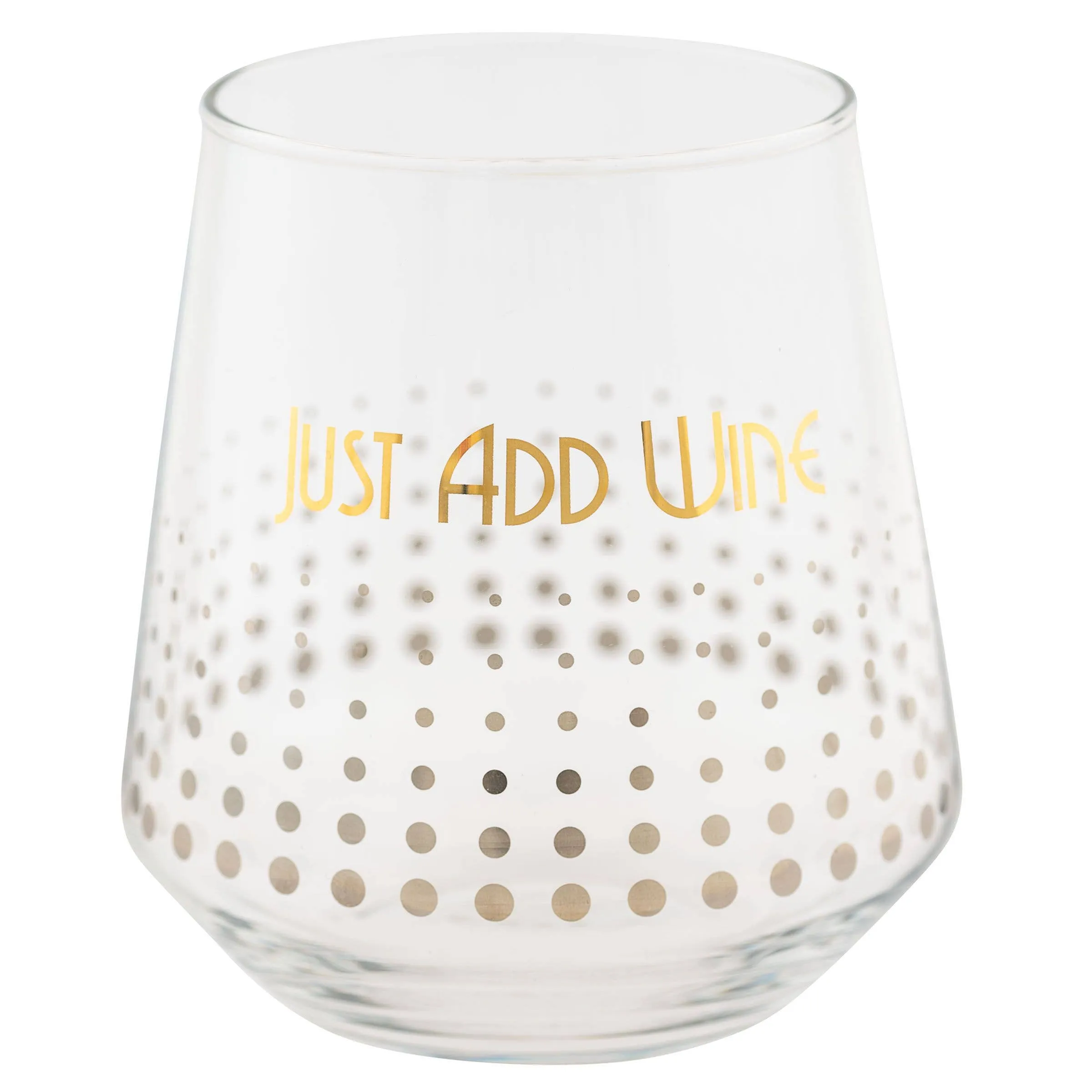 Chic Stemless Wine Glass