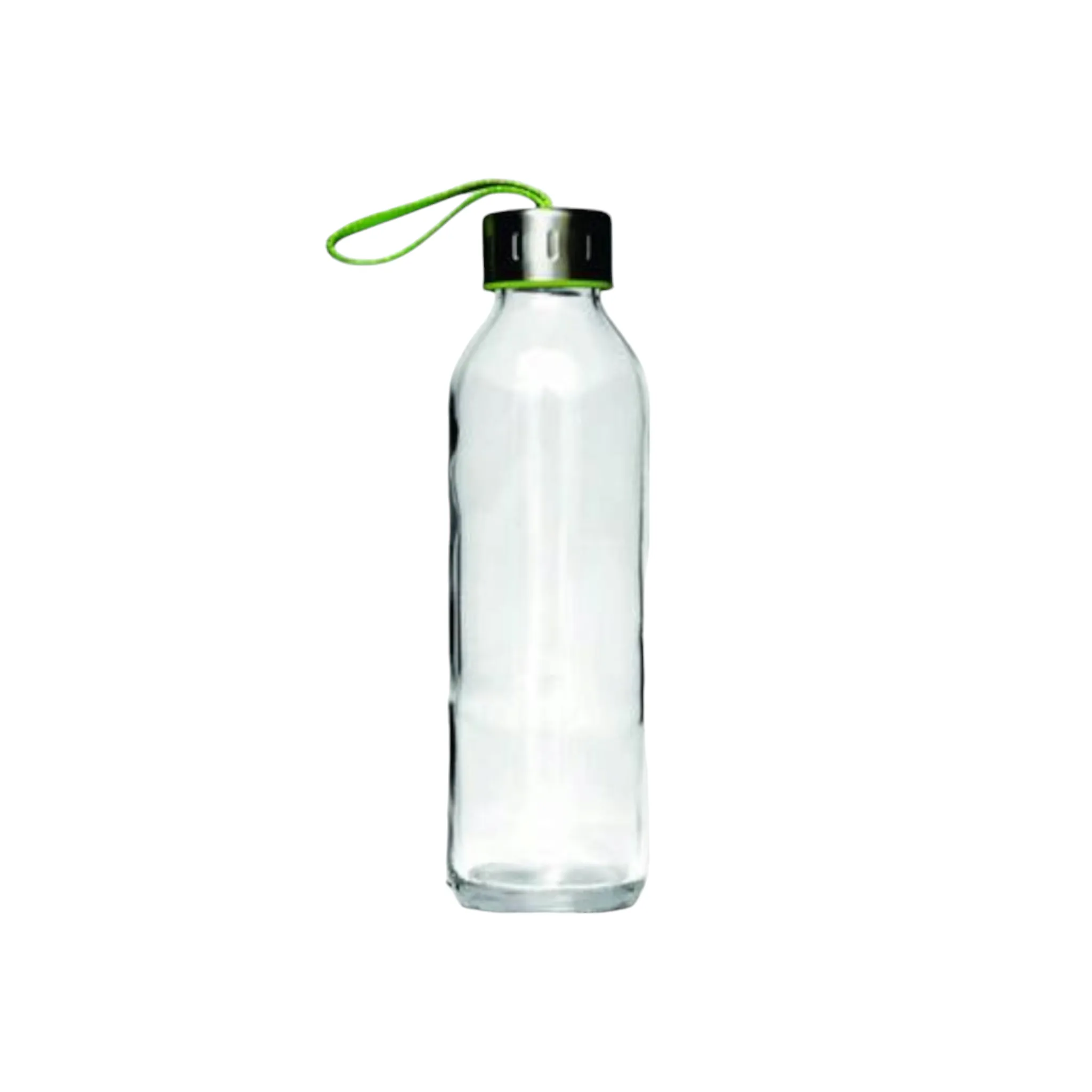 Consol Glass Drinking Bottle Slimline with Strap Lid 1pc 27334