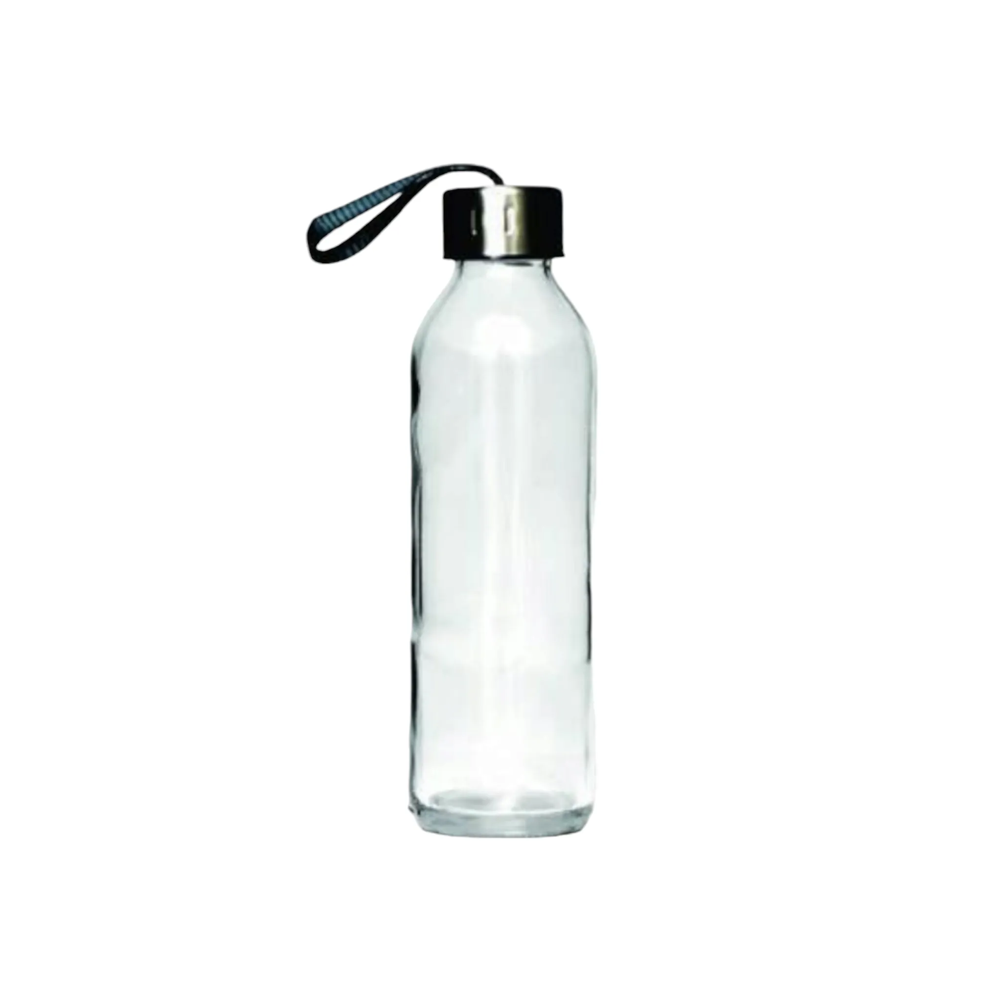 Consol Glass Drinking Bottle Slimline with Strap Lid 1pc 27334