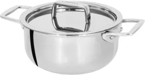 Cristel Castel'Pro Mini Collection - .70 Qt. Mini Stewpan w/Stainless Steel Lid