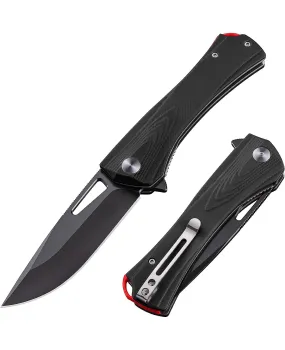 CVLIFE Pocket Knife for Men - 3.62" Sharp D2 Blade G10 Handle