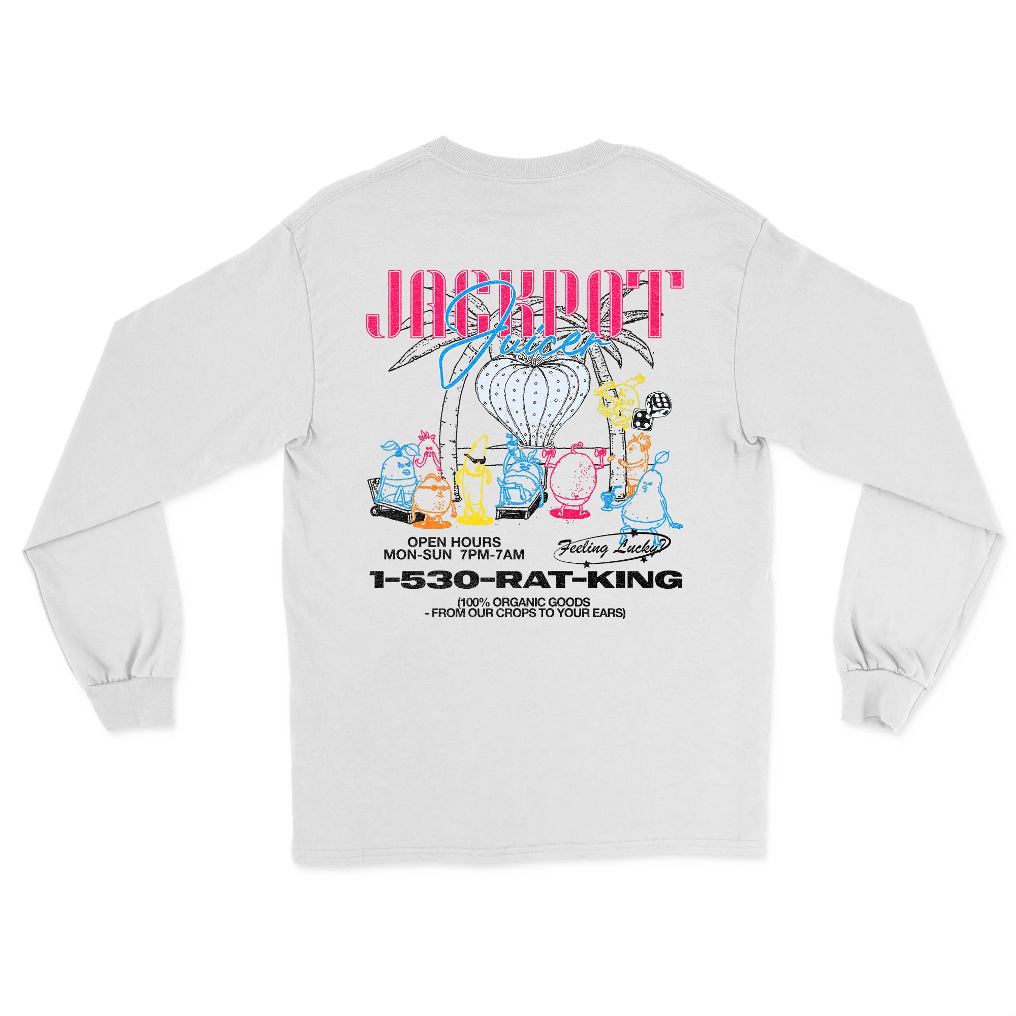 Dance Gavin Dance / Juicer Longsleeve (White)