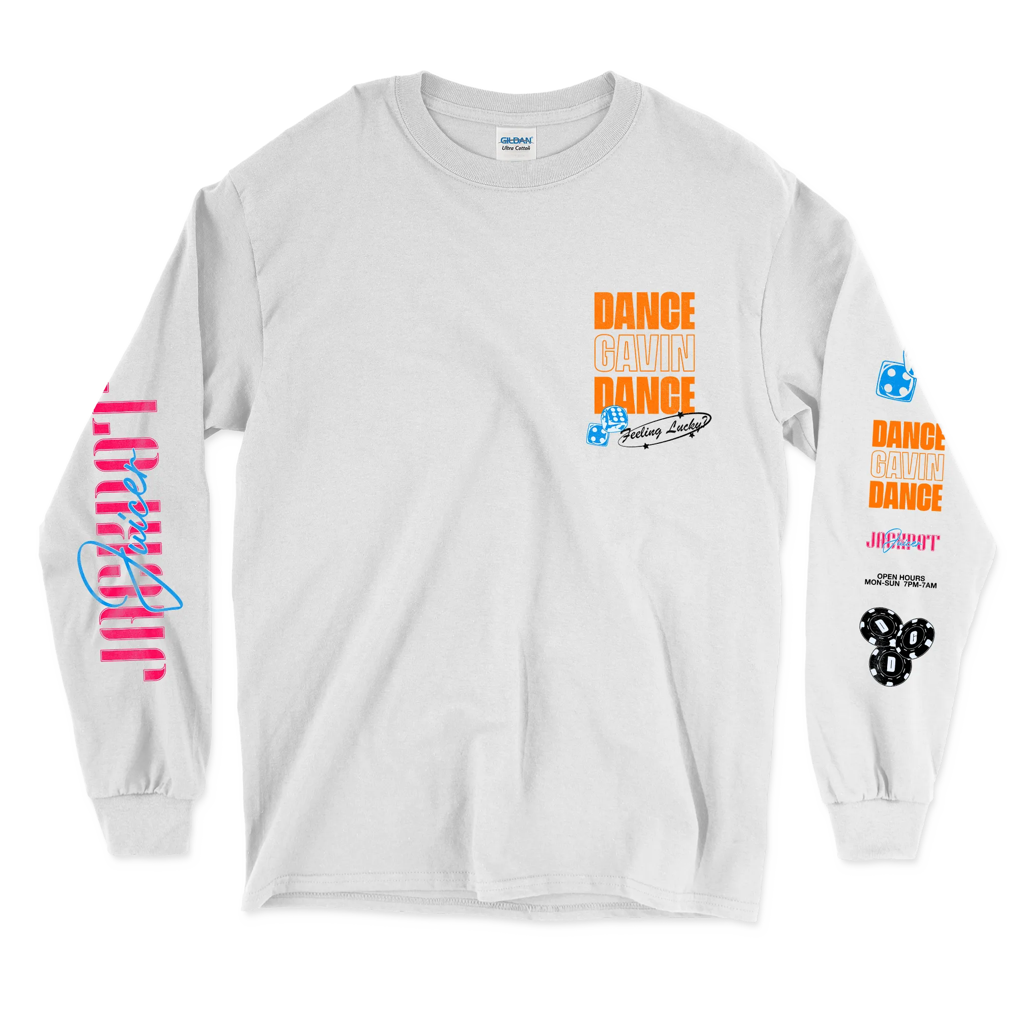 Dance Gavin Dance / Juicer Longsleeve (White)