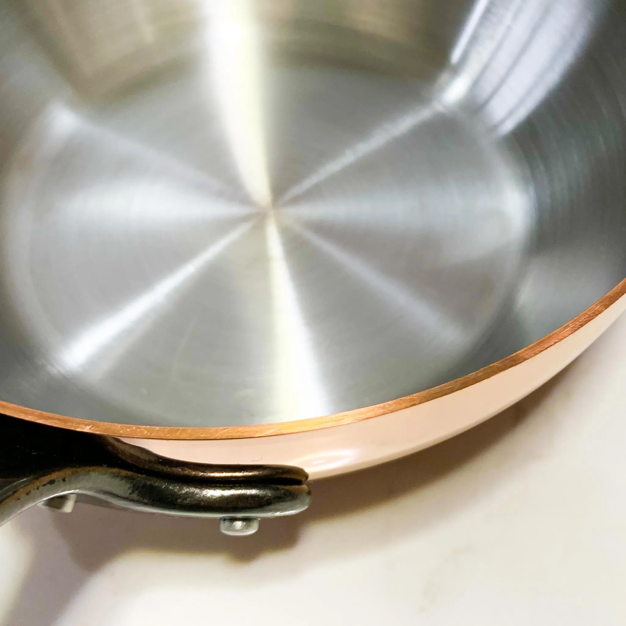 De Buyer Prima Matera Induction-Compatible Copper Saucepan