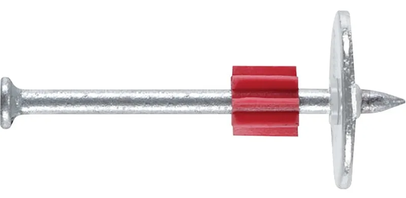 DeWALT 50116-PWR Drive Pin with Washer, 0.145 in Dia Shank, 3 in L, Steel/Plastic, Zinc :BX100: QUANTITY: 1