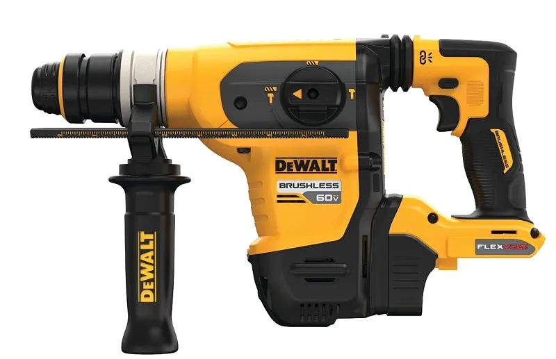 DeWALT PERFORM & PROTECT Series DCH416B Brushless Rotary Hammer, Tool Only, 60 V, 1-1/4 in Chuck, SDS Plus Chuck :EA: QUANTITY: 1