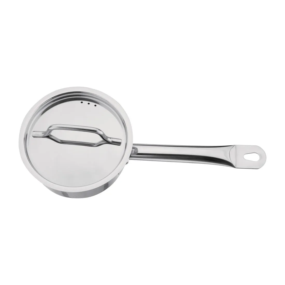 DF669 Nisbets Essentials Stainless Steel Saucepan 900ml