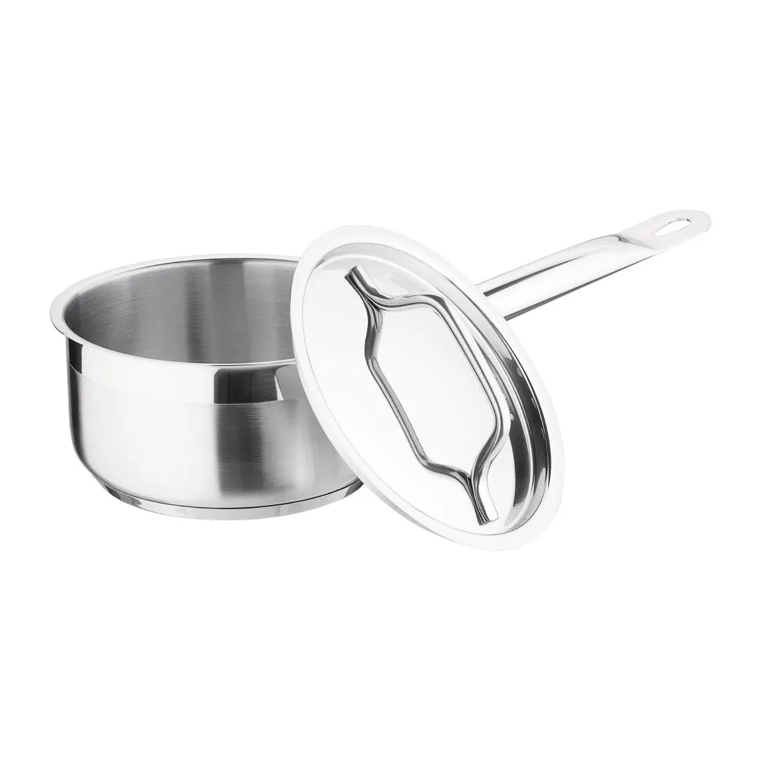 DF669 Nisbets Essentials Stainless Steel Saucepan 900ml