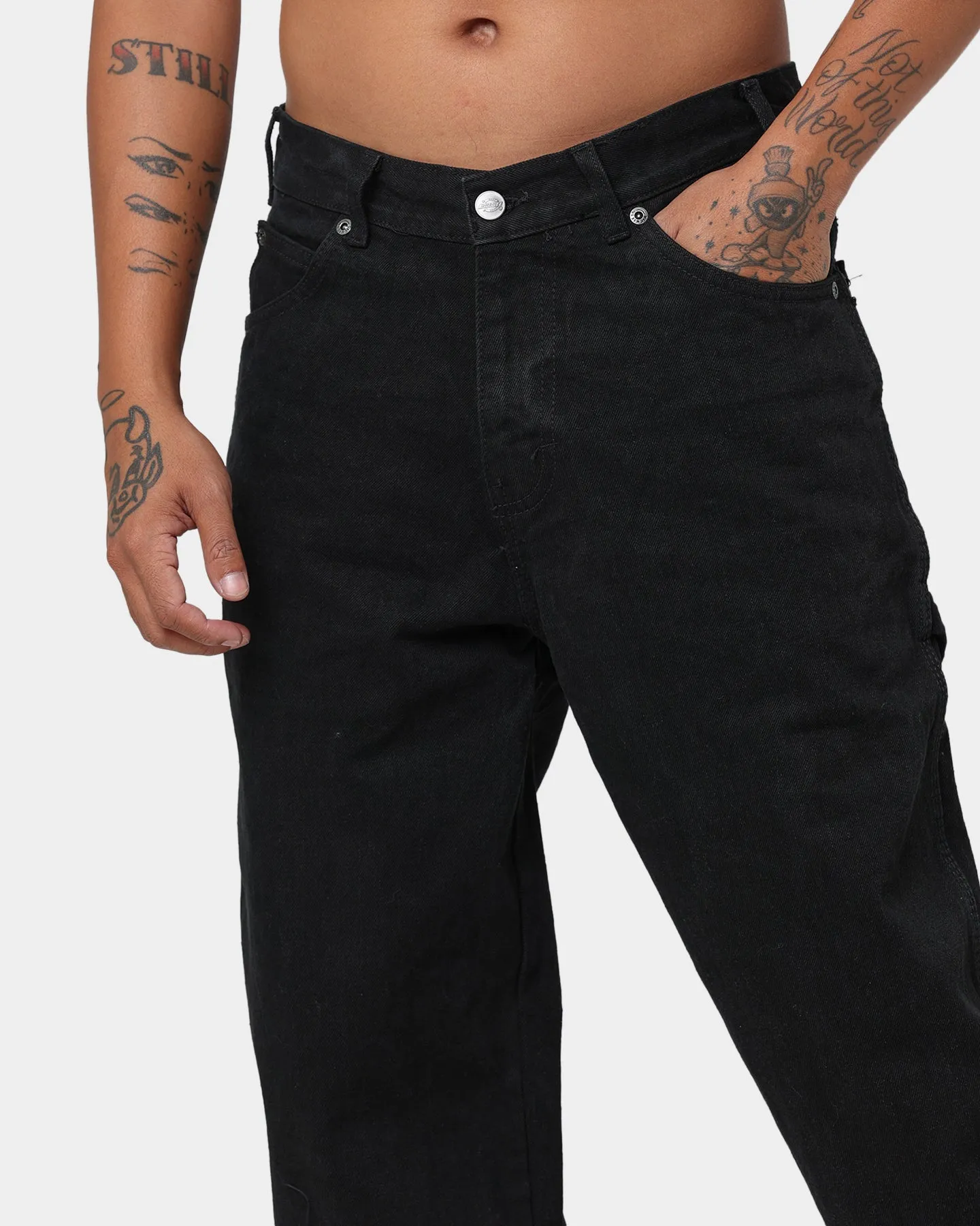 Dickies Relaxed Fit Carpenter Jeans Black