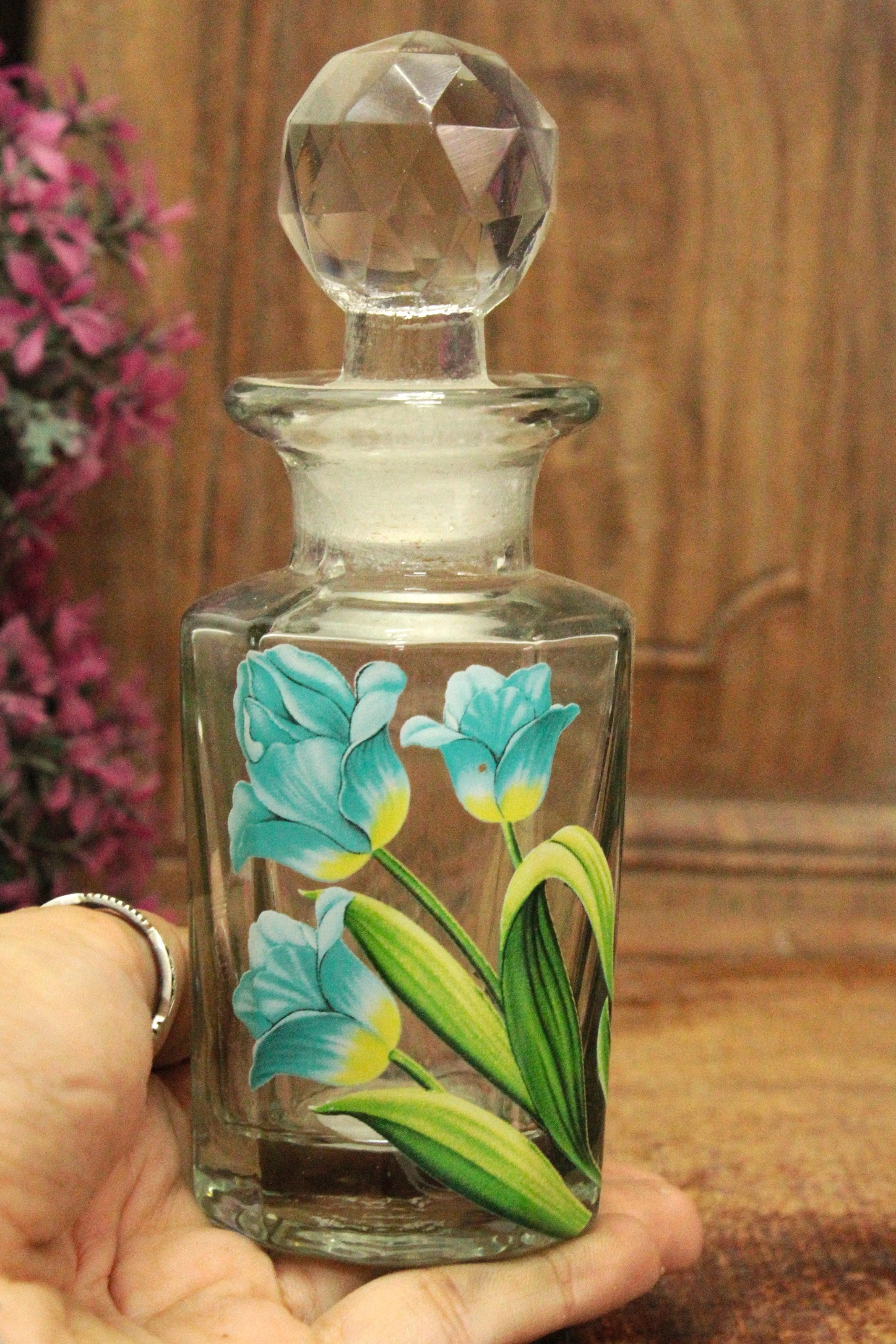 Elegance Embodied: Glass Attar/Perfume Bottle Collection