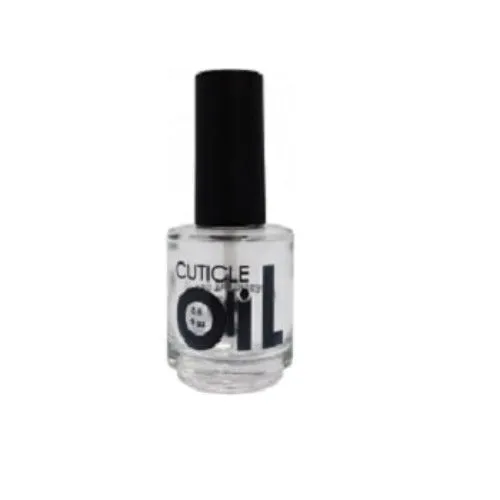 Empty Glass Polish Bottle 0.5oz - Cuticle Oil