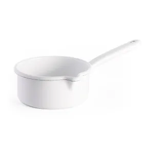 Enamel Saucepan with Spout