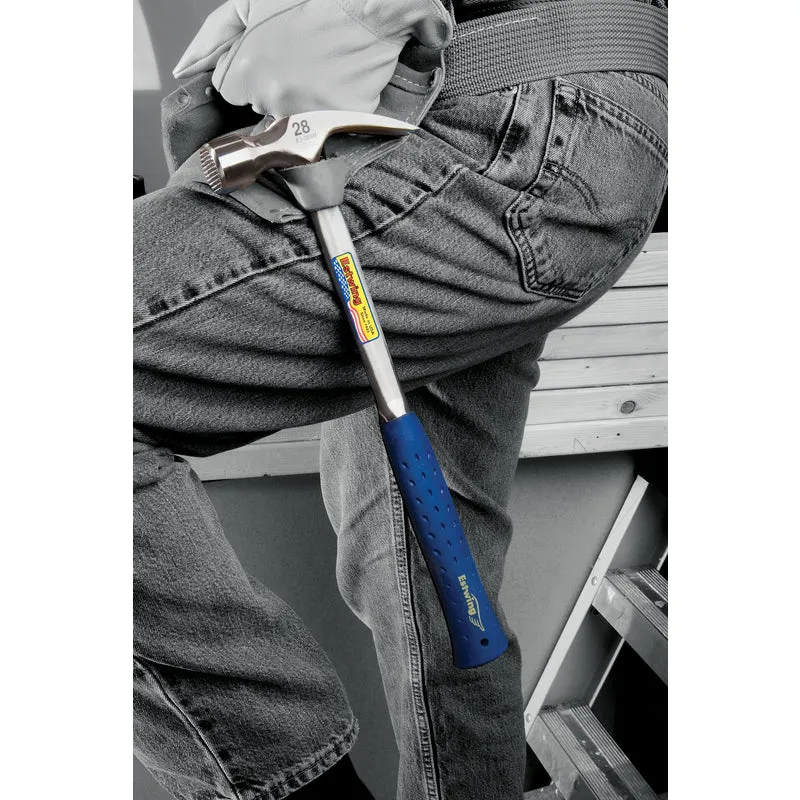 Estwing 28 oz Milled Face Framing Hammer Steel Handle