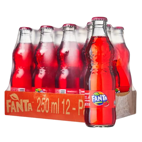 Fanta Strawberry Glass Bottle 12x250ml