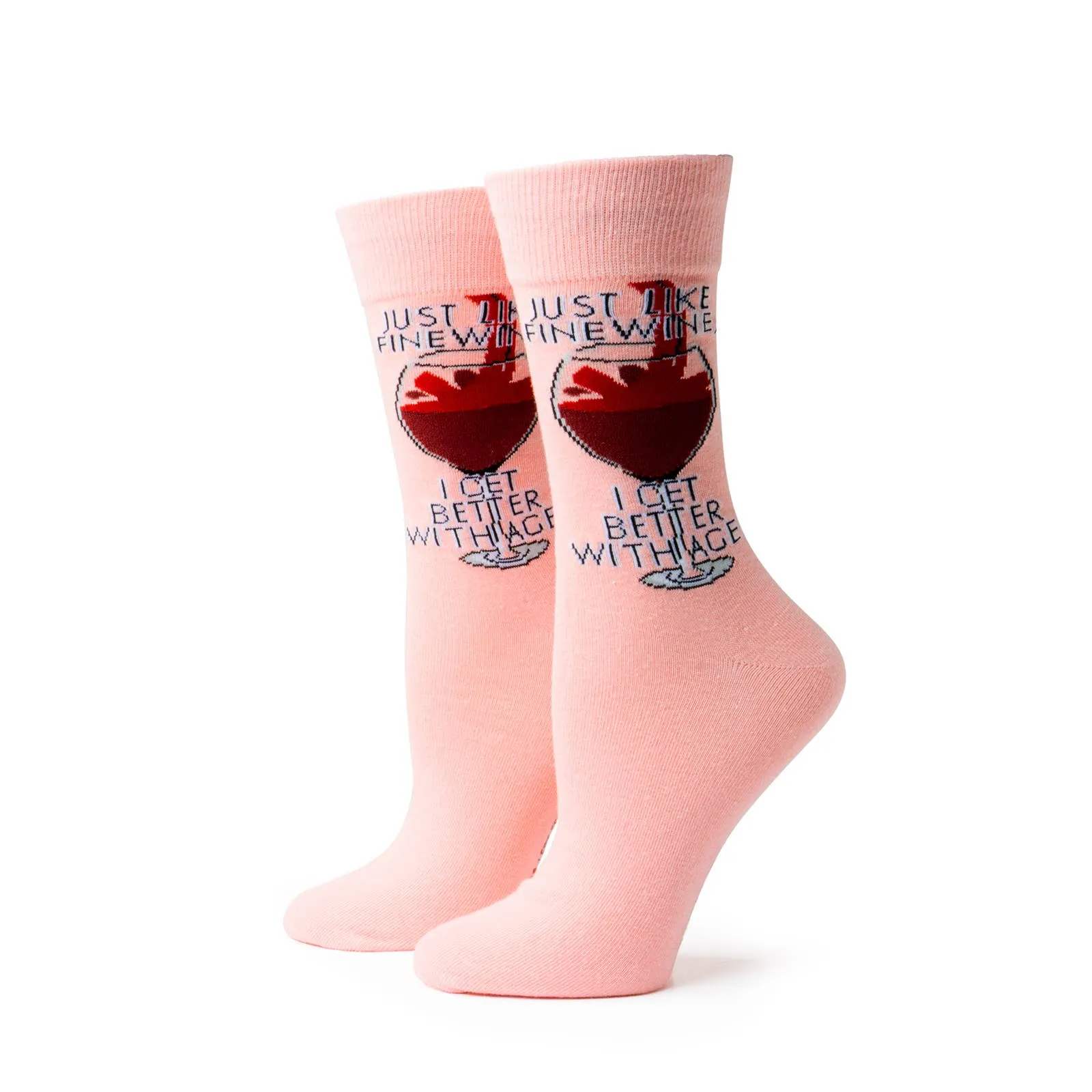 Fine Wine Gift Card Sock Set