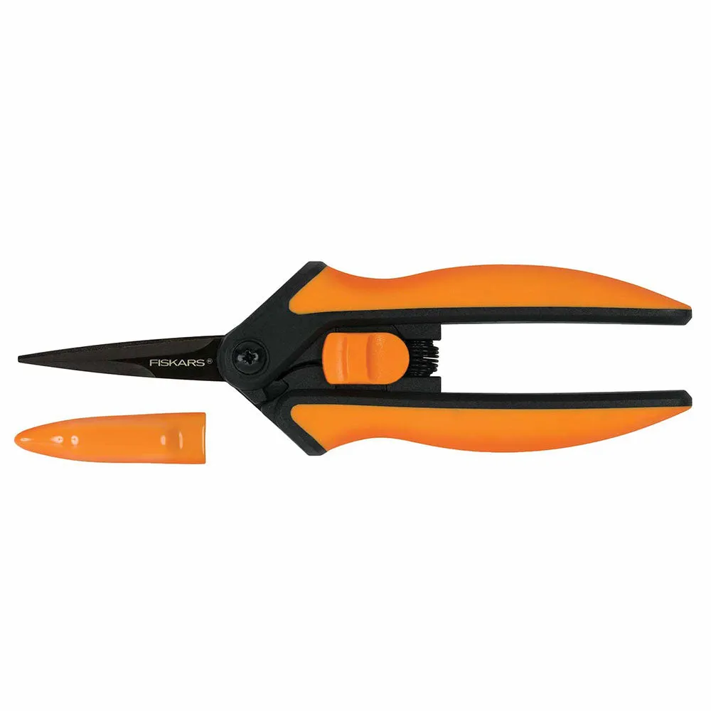 FISKARS 399241-1001 Micro-tip Pruning Ship W/ Non-stick Coating