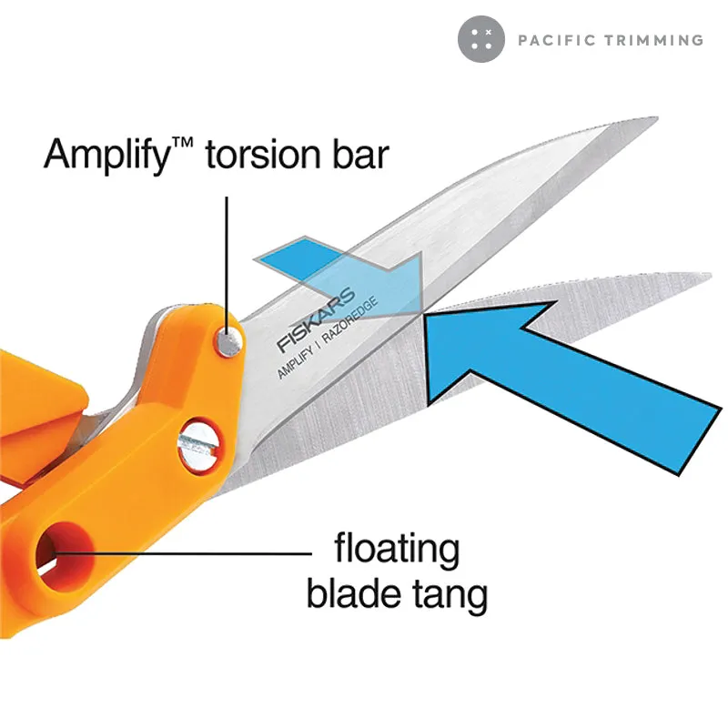 Fiskars Amplify RazorEdge Fabric Scissors 10 Inch