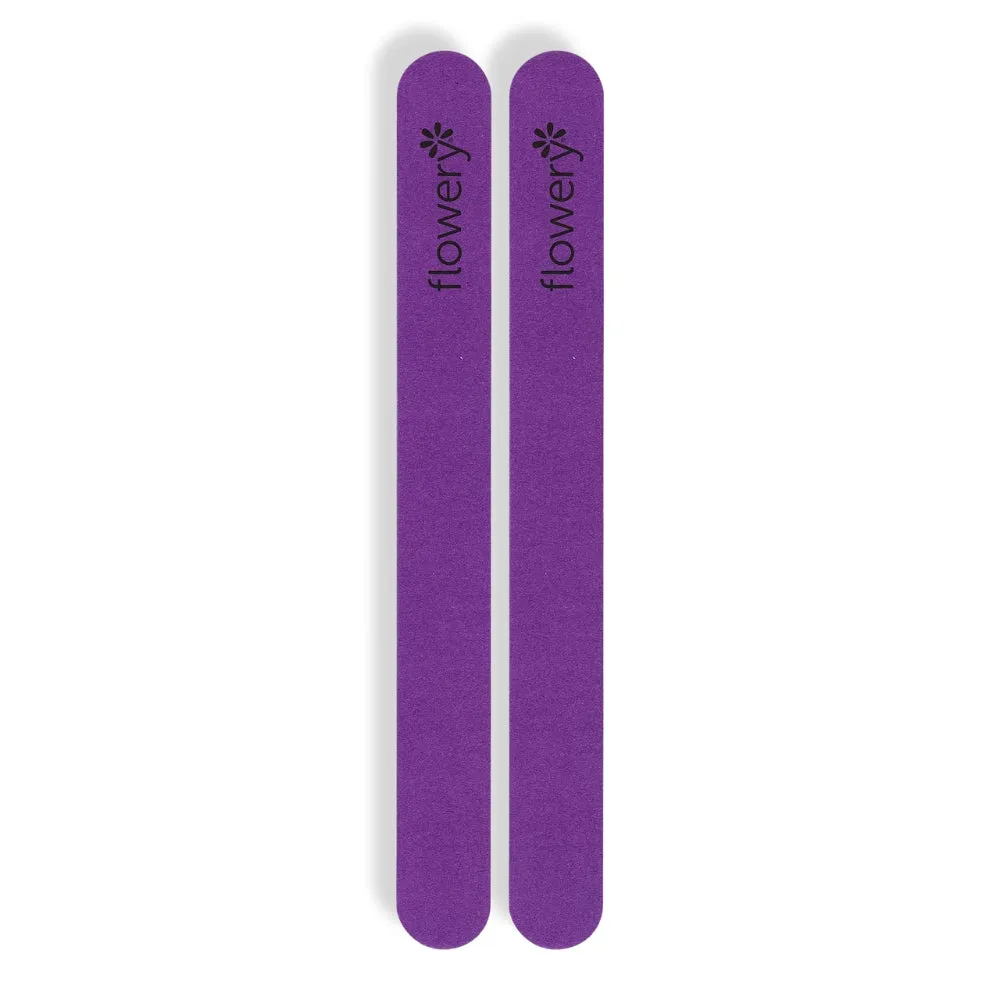 Flowery Ultra Violet Nail File (Medium) 180 Grit